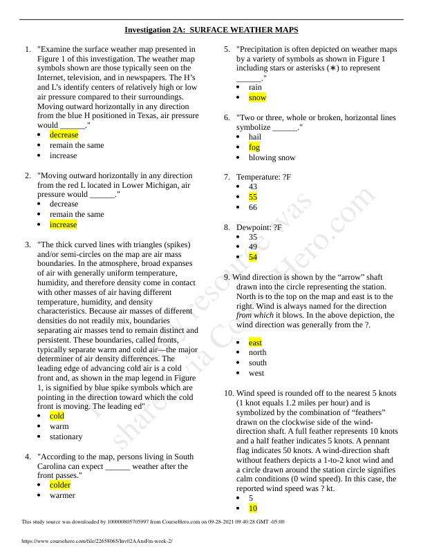 Inv02AAnsFm week 2 Investigation 2A SURFACE WEATHER MAPS.pdf