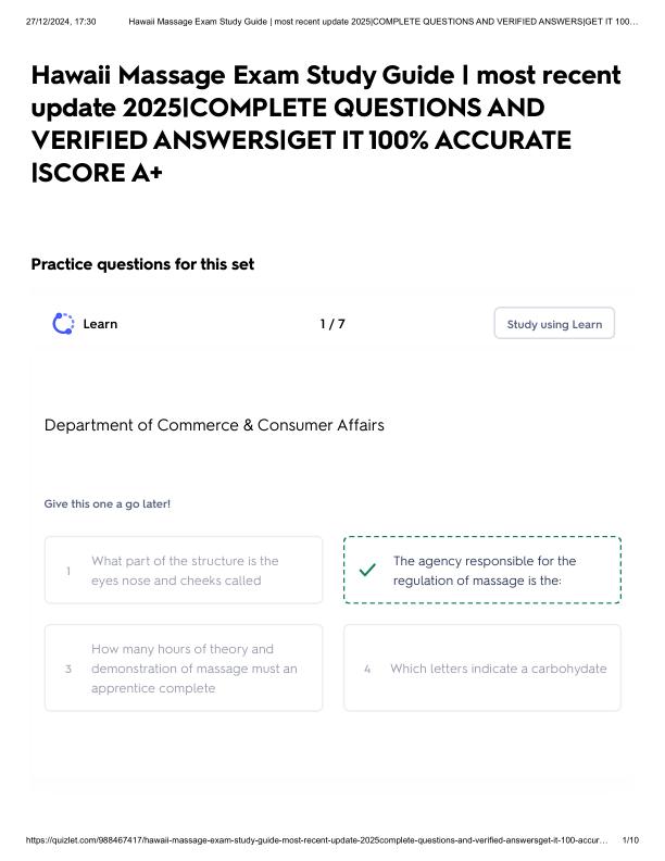 Hawaii Massage Exam Study Guide _ most recent update 2025_COMPLETE QUESTIONS AND VERIFIED ANSWERS_GET IT 100% ACCURATE _SCORE A+.pdf
