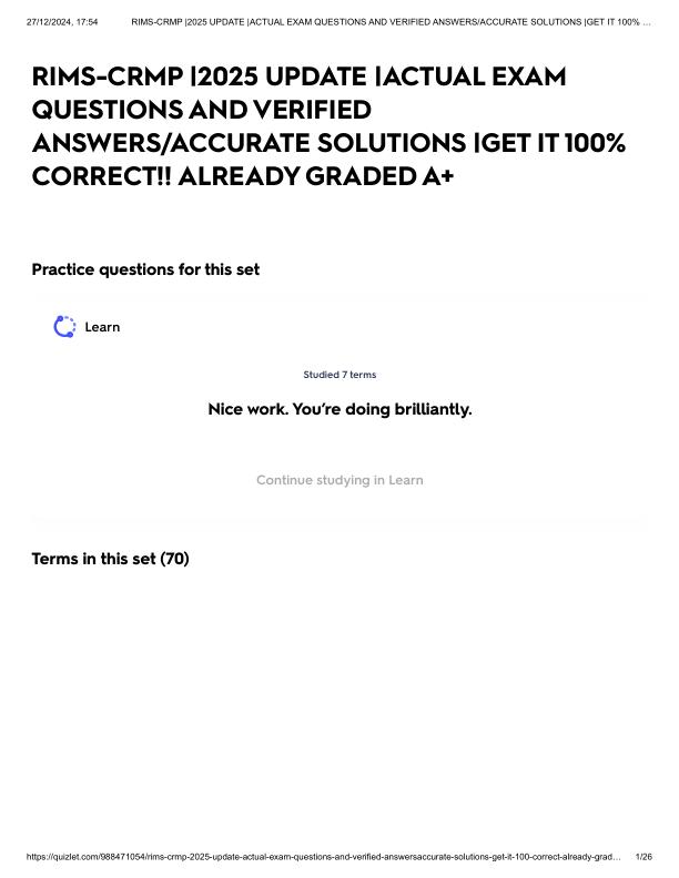 RIMS-CRMP _2025 UPDATE _ACTUAL EXAM QUESTIONS AND VERIFIED ANSWERS_ACCURATE SOLUTIONS _GET IT 100% CORRECT!! ALREADY GRADED A+.pdf