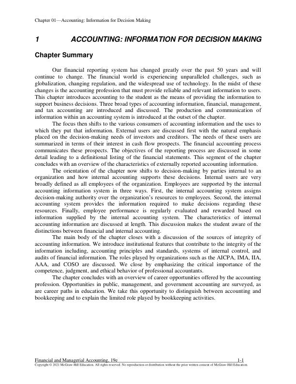 Solution Manual for Financial and Managerial Accounting the basis for business decisions 19th edition by Jan Williams, Susan Haka, Mark Bettner, Joseph Carcello.pdf