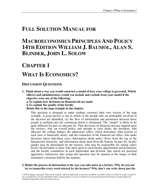 Solution Manual For Macroeconomics Principles And Policy 14th Edition William J. Baumol, Alan S. Blinder, John L. Solow.pdf