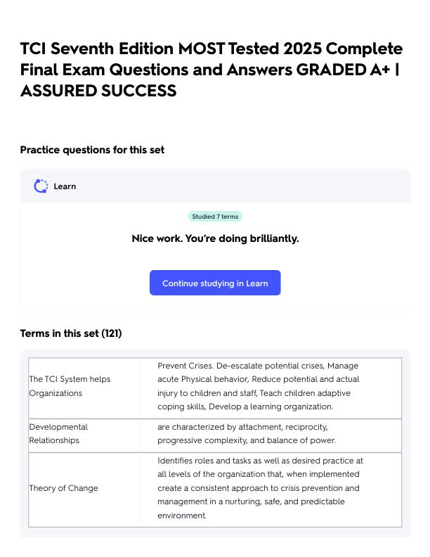 TCI Seventh Edition MOST Tested 2025 Complete Final Exam Questions and Answers GRADED A+ _ ASSURED SUCCESS.pdf