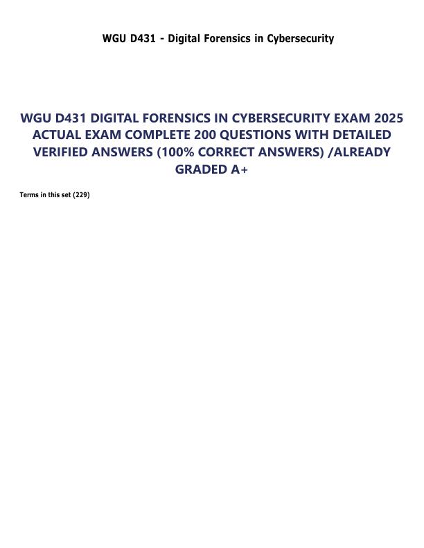 WGU D431 - Digital Forensics in Cybersecurity.pdf