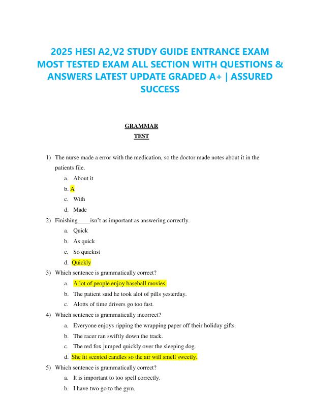 2025 HESI A2,V2 STUDY GUIDE ENTRANCE EXAM .pdf