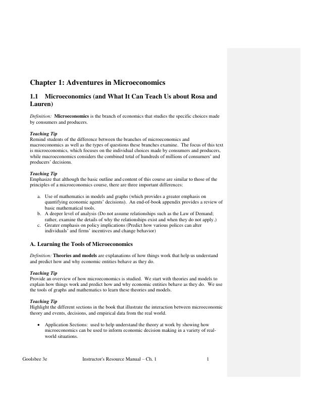 Instructors Resource Manual for Microeconomics 3rd Edition by Austan Goolsbee, Steven Levitt, Chad Syverson.pdf