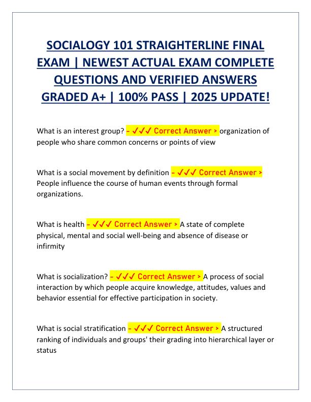 SOCIALOGY 101 STRAIGHTERLINE FINAL EXAM.pdf