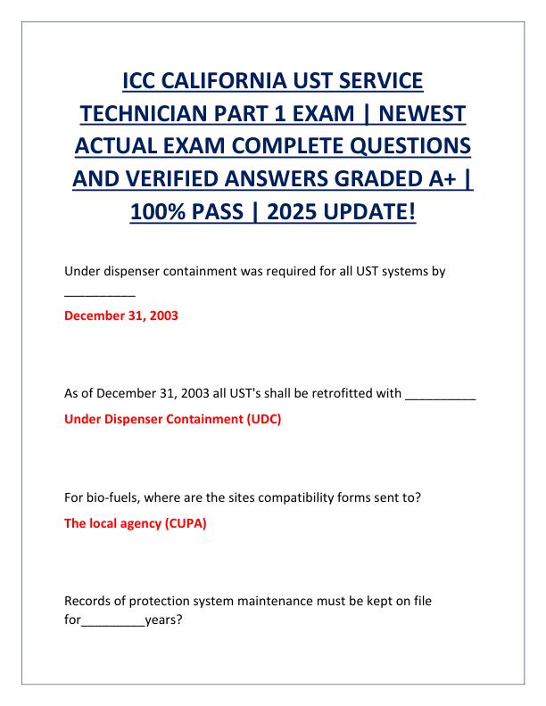 ICC CALIFORNIA UST SERVICE TECHNICIAN PART 1 EXAM.pdf