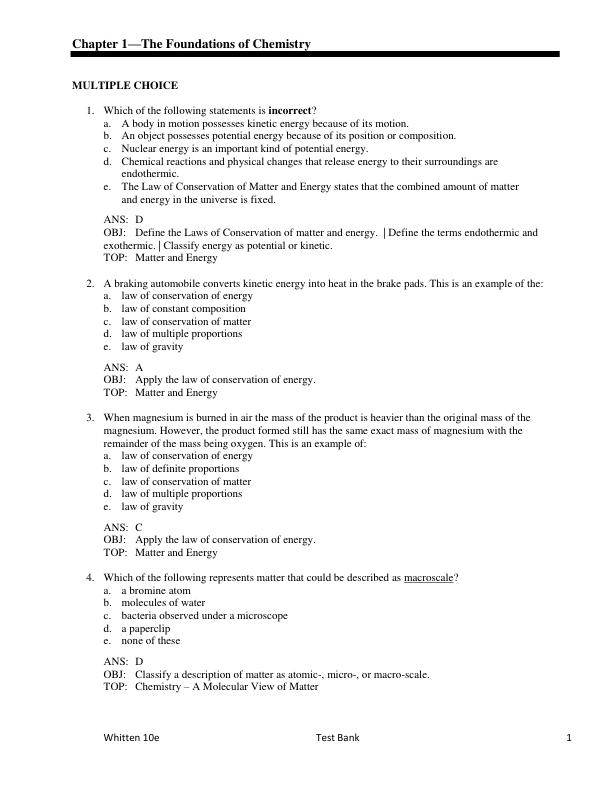 Test Bank for Chemistry 10th Edition by Steven S. Zumdahl, Susan A. Zumdahl , Donald J. DeCoste.pdf