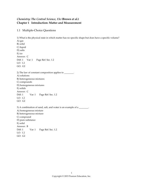 Test Bank for Chemistry The Central Science 13th Edition by Theodore E. Brown, H. Eugene LeMay, Bruce E. Bursten, Catherine Murphy, Patrick Woodward, Matthew E. Stoltzfus.pdf