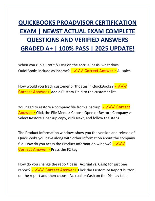 QUICKBOOKS PROADVISOR CERTIFICATION EXAM.pdf