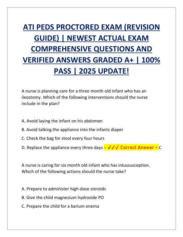 ATI PEDS PROCTORED EXAM.pdf