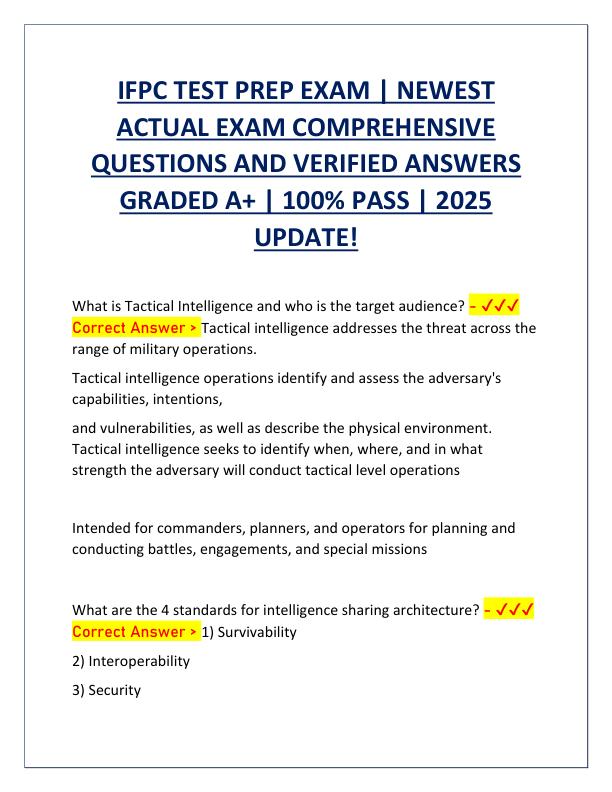 IFPC TEST PREP EXAM.pdf