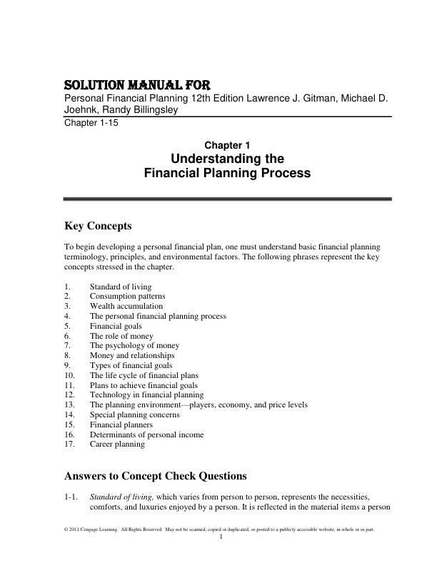 Solution Manual for Personal Financial Planning 12th Edition by Lawrence J. Gitman, Michael D. Joehnk, Randy Bil.pdf