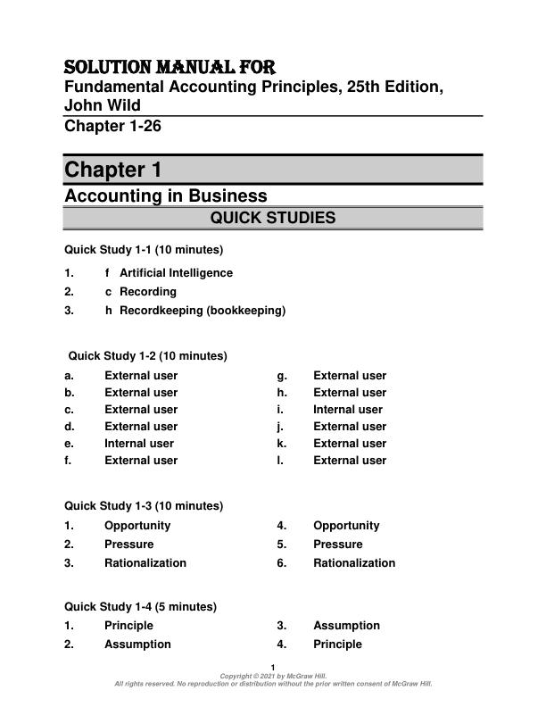 Solution Manual For Fundamental Accounting Principles, 25th Edition by John Wild and Ken Shaw, Kermit Larson.pdf