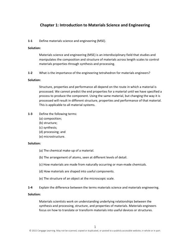 Solution Manual For The Science and Engineering of Materials 8th Edition by Donald R. Askeland, Benjamin Wheatley, Wendelin J. Wright Chapter 1-23.pdf