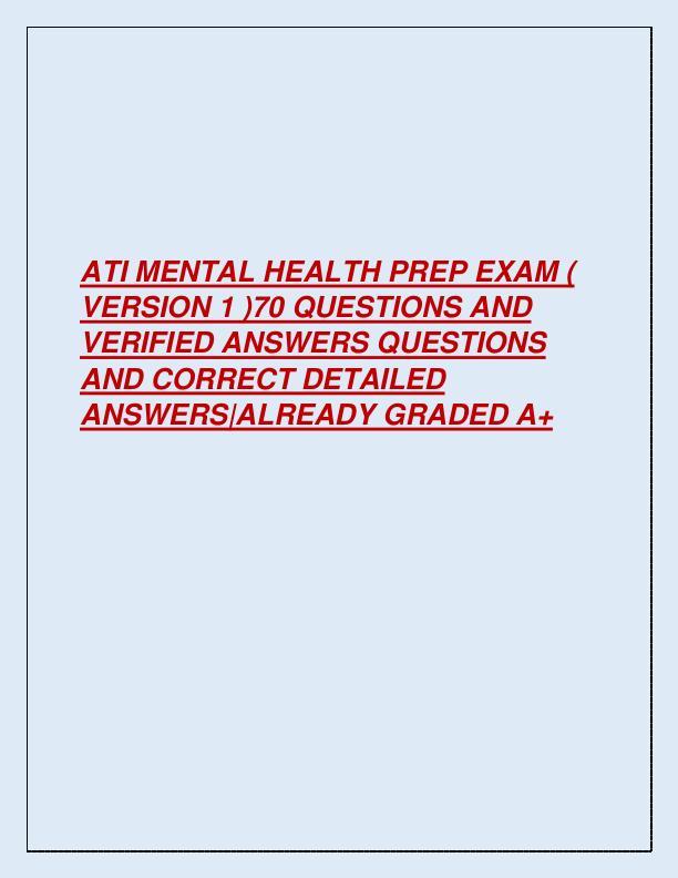 ATI MENTAL HEALTH PREP EXAM.pdf