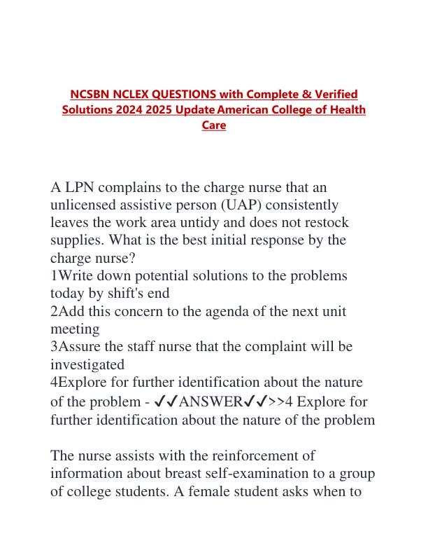 NCSBN NCLEX QUESTIONS with Complete.pdf