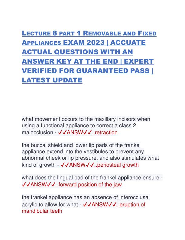 Lecture 8 part 1 Removable and Fixed Appliances EXAM 2023.pdf