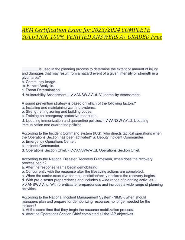 AEM Certification Exam for 2023.pdf