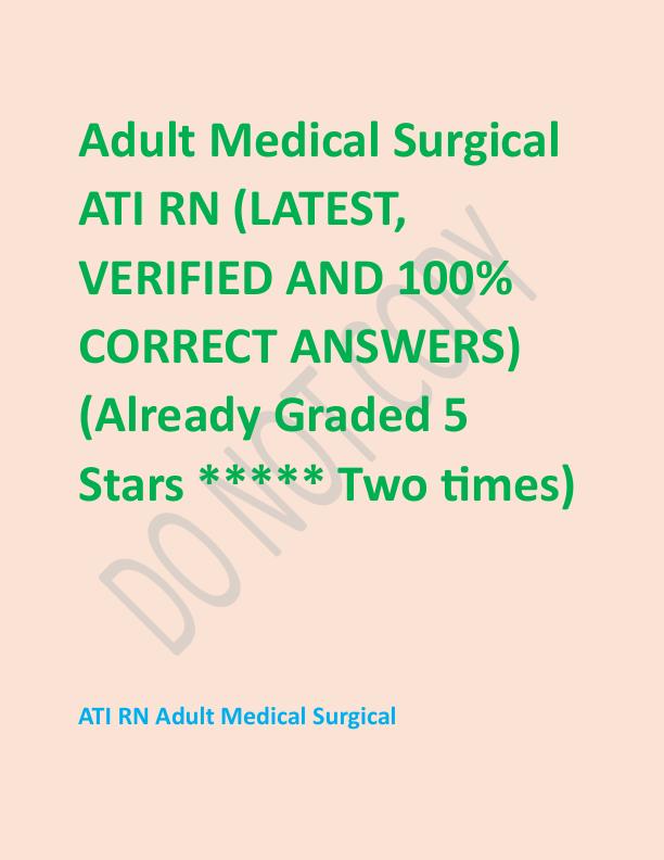 Adult Medical Surgical ATI RN.pdf