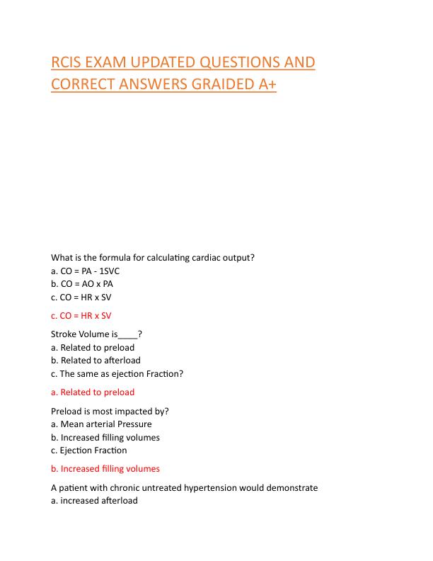 RCIS EXAM UPDATED QUESTIONS AND CORRECT ANSWERS GRAIDED A.pdf