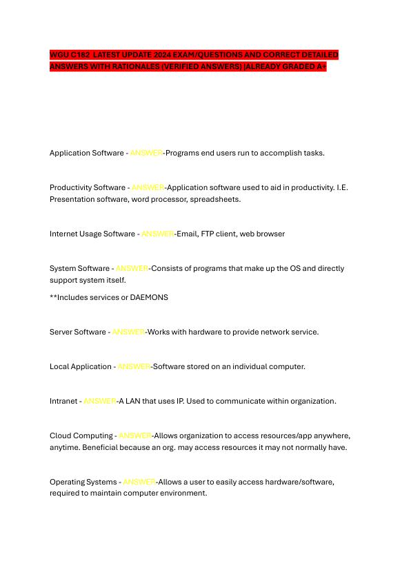 WGU C182 LATEST UPDATE 2024 EXAM.pdf