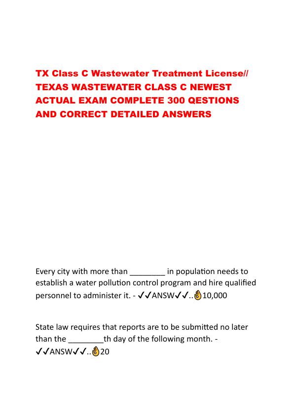 TX Class C Wastewater Treatment License.pdf