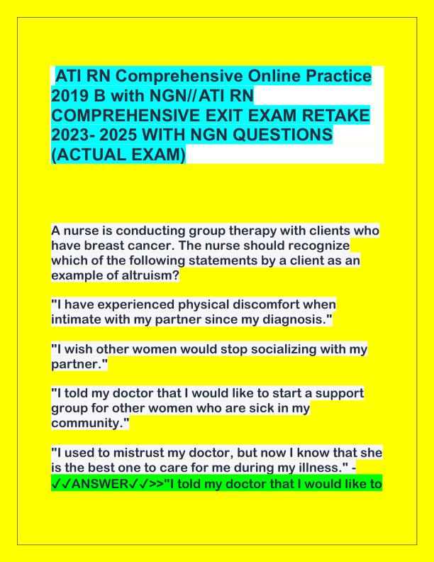 ATI RN Comprehensive Online Practice 2019 B with NGN.pdf