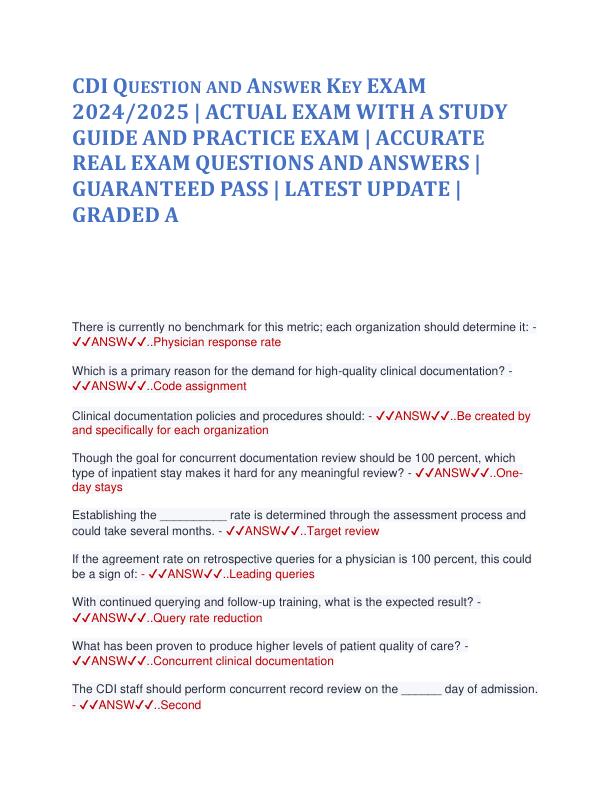 CDI Question and Answer Key EXAM 2024.pdf