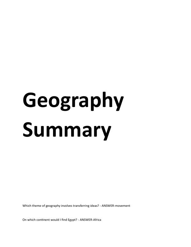 Geography Summary.pdf