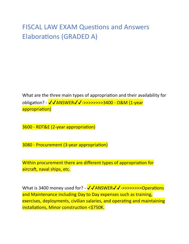 FISCAL LAW EXAM Questions and Answers Elaborations.pdf