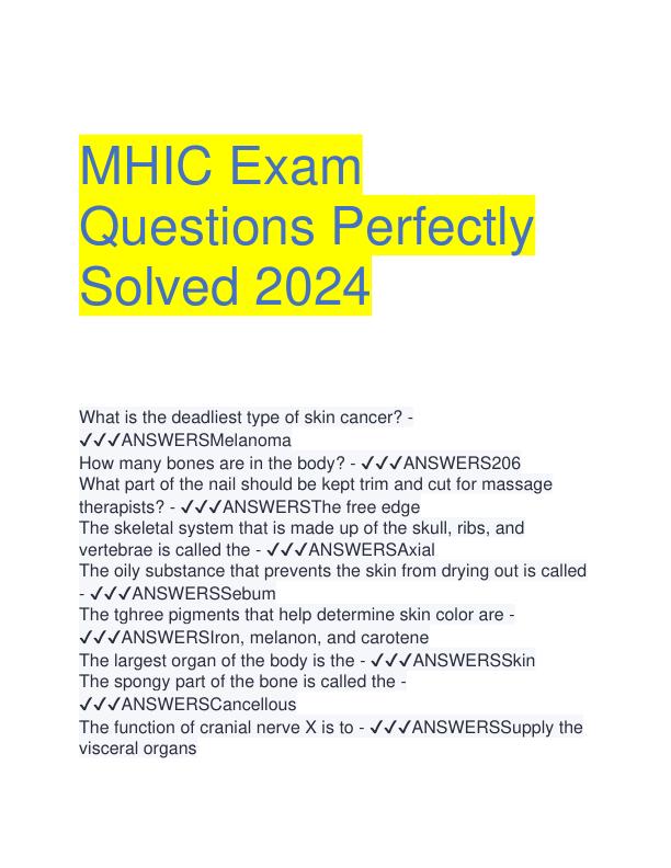 MHIC Exam Questions Perfectly Solved 2024.pdf