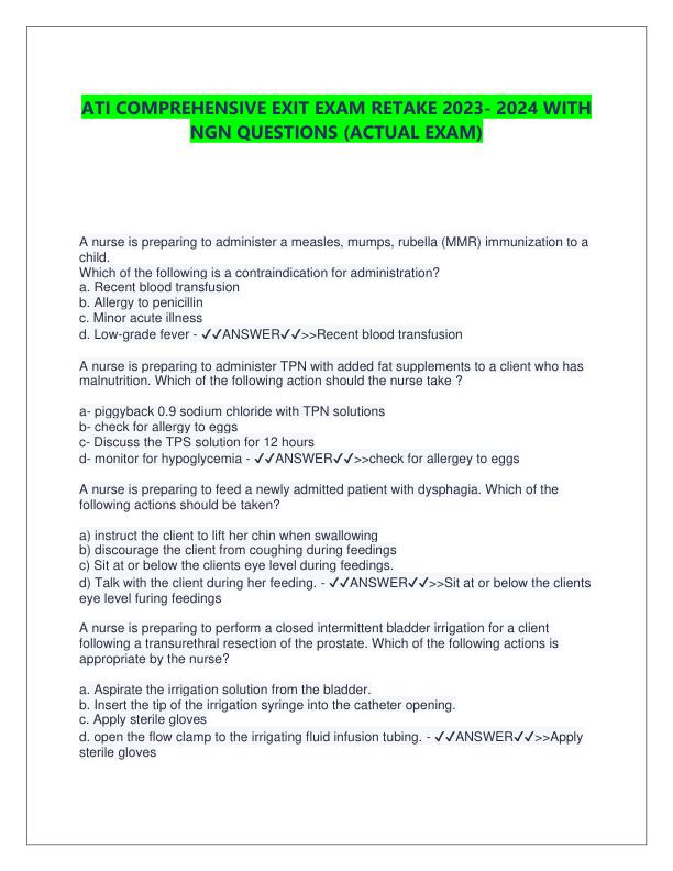 ATI COMPREHENSIVE EXIT EXAM RETAKE 2023.pdf