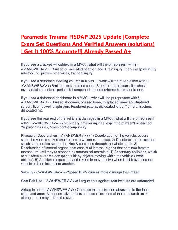 Paramedic Trauma FISDAP 2025 Update.pdf