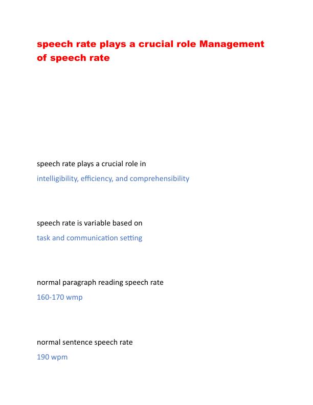 speech rate plays a crucial role Management of speech rate.pdf