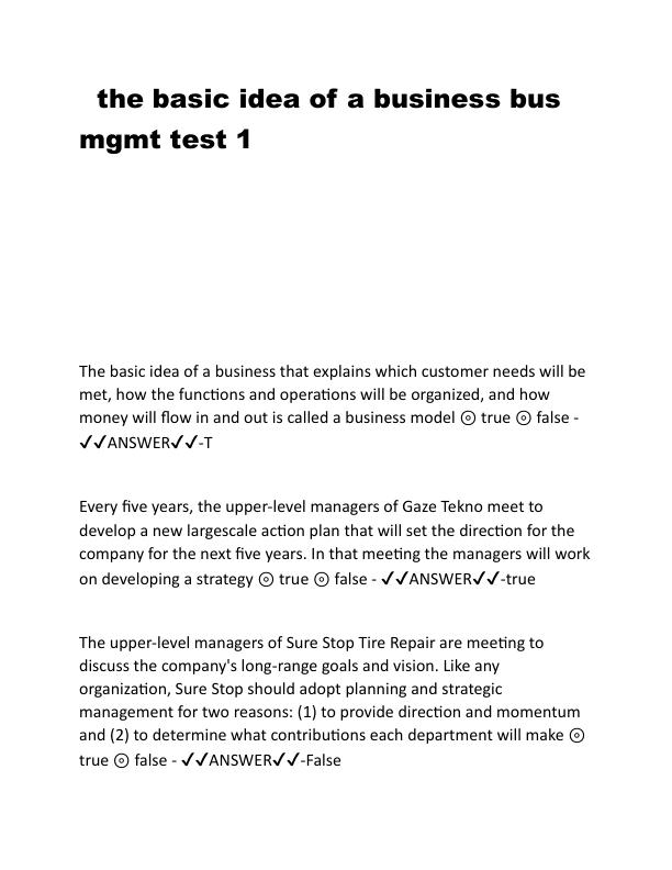 the basic idea of a business bus mgmt test 1.pdf