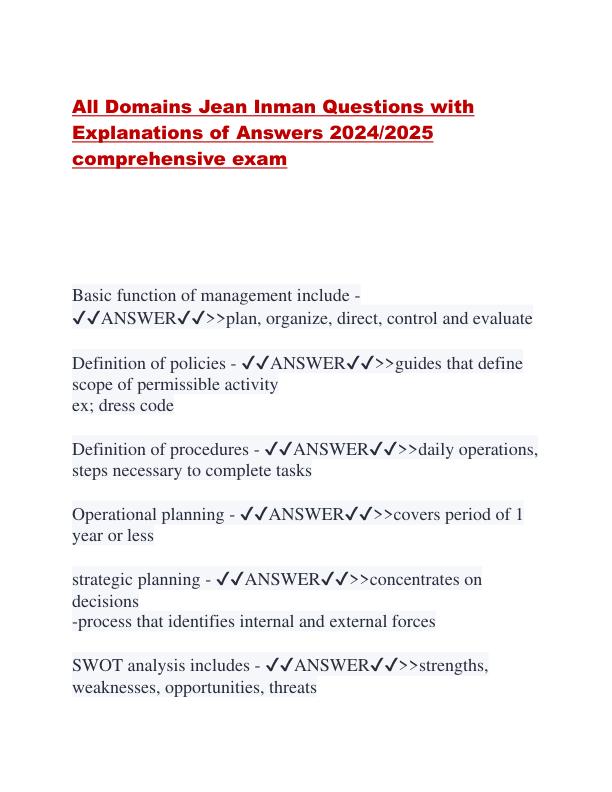 All Domains Jean Inman Questions with Explanations of Answers 2024.pdf